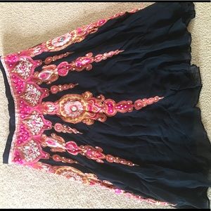 star of India skirt boho hippie tribal